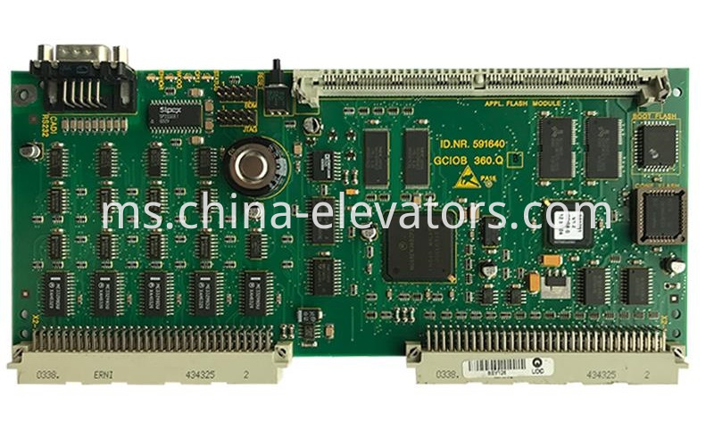 Schindler Elevator Controller Program Expansion Board 591640